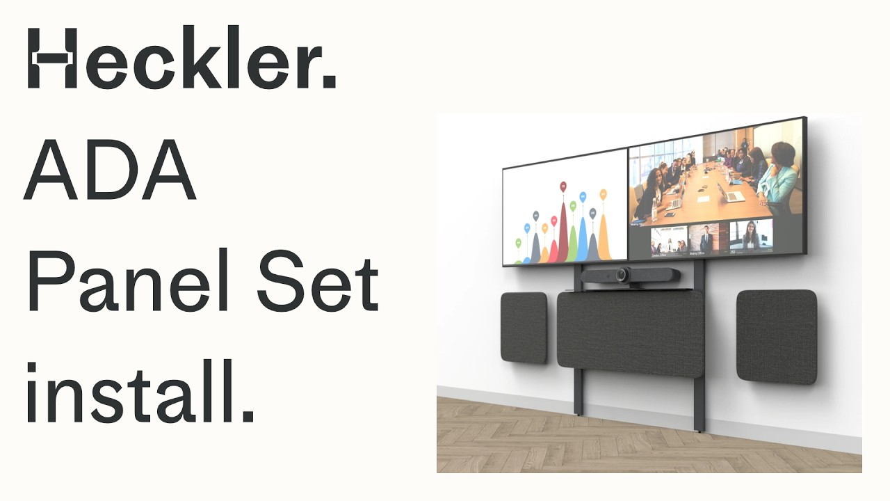 Heckler ADA Panel Sets Installation
