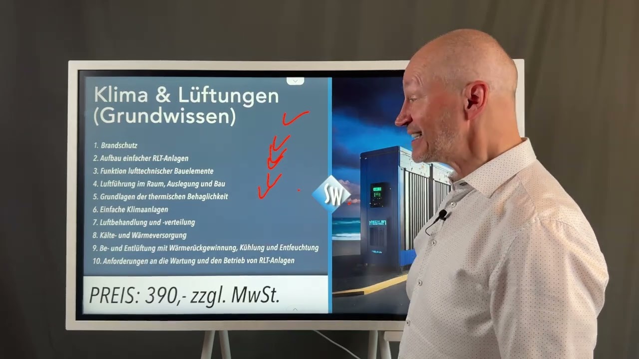 Schulung Klima & L&uuml;ftungen Grundwissen