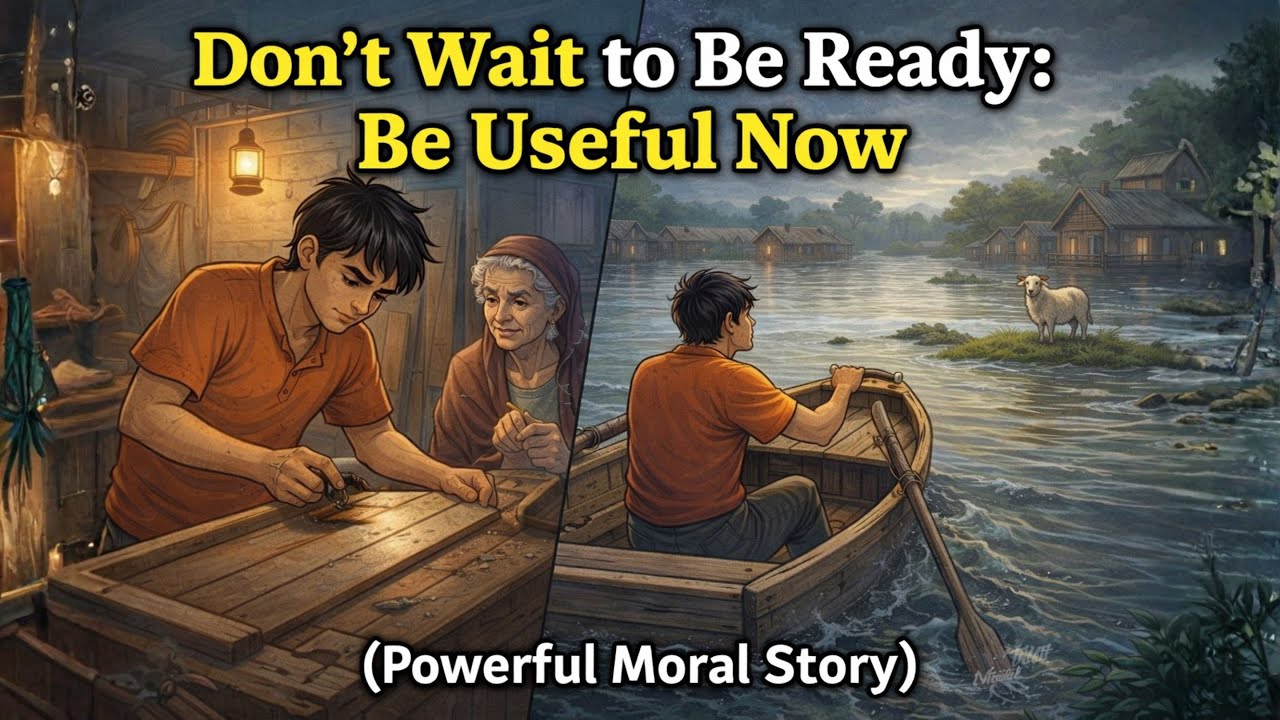 Don’t Wait to Be Perfect | A Powerful Motivational English Story About Fear, Purpose & Courage