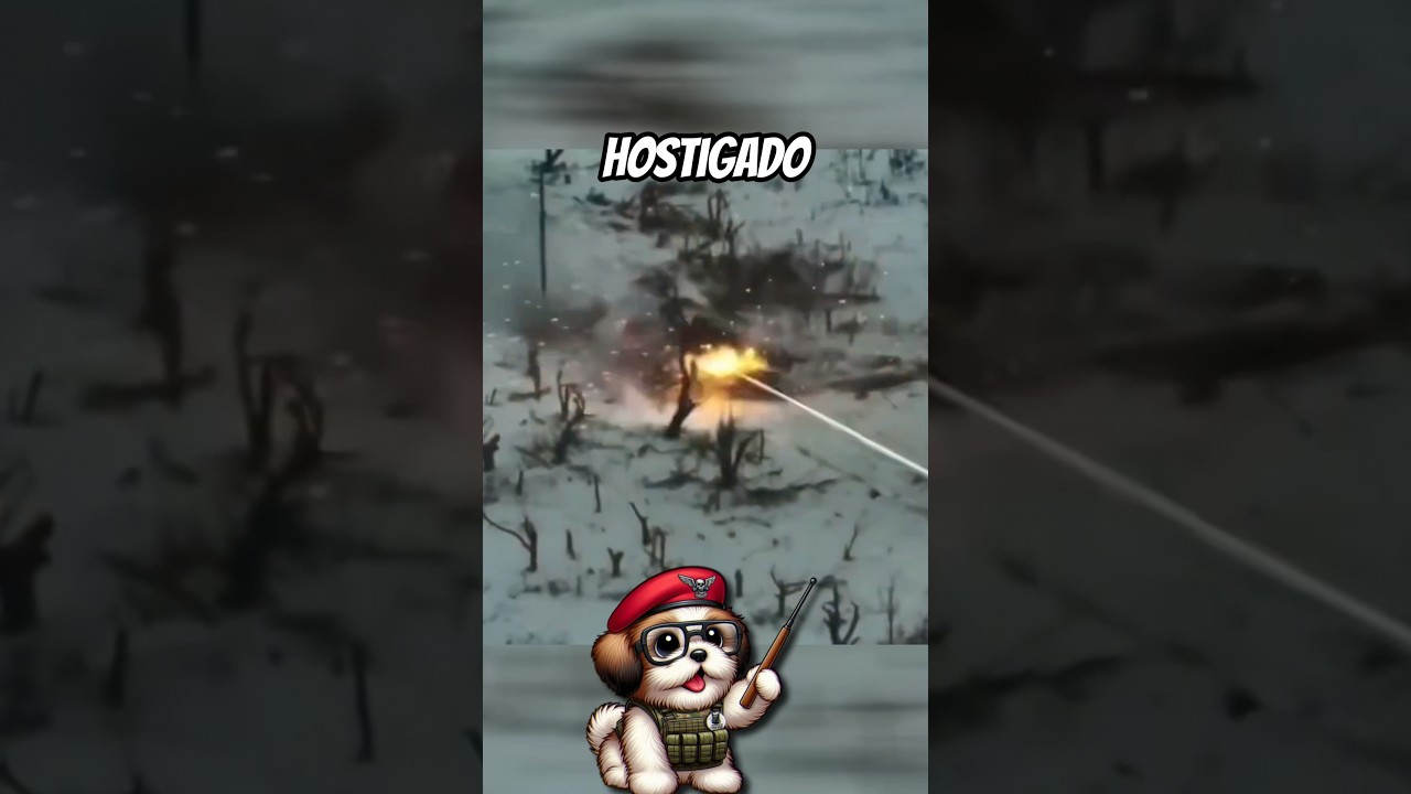Tanque T-90 Ruso neutralizado por dos M2 Bradley #war #guerra #tanks