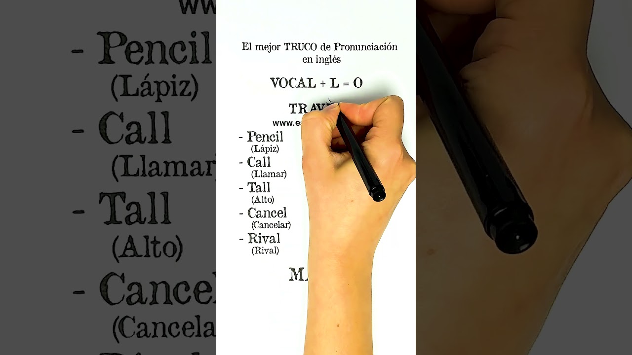 🧠 Aqu&iacute; tienes EL MEJOR TRUCO para PRONUNCIAR en INGL&Eacute;S 🚀 &iexcl;S&Uacute;PER F&Aacute;CIL! &iquest;Lo sab&iacute;as?💛 Aprender ingl&eacute;s