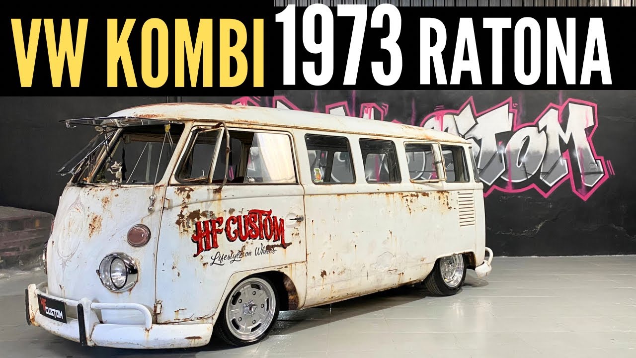 VW KOMBI CORUJINHA 1973 - RATLOOK COM PERSONALIDADE