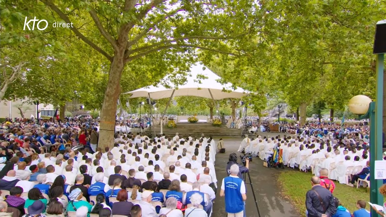 Messe de 10h à Lourdes du 15 août 2024 - Solennité de l'Assomption