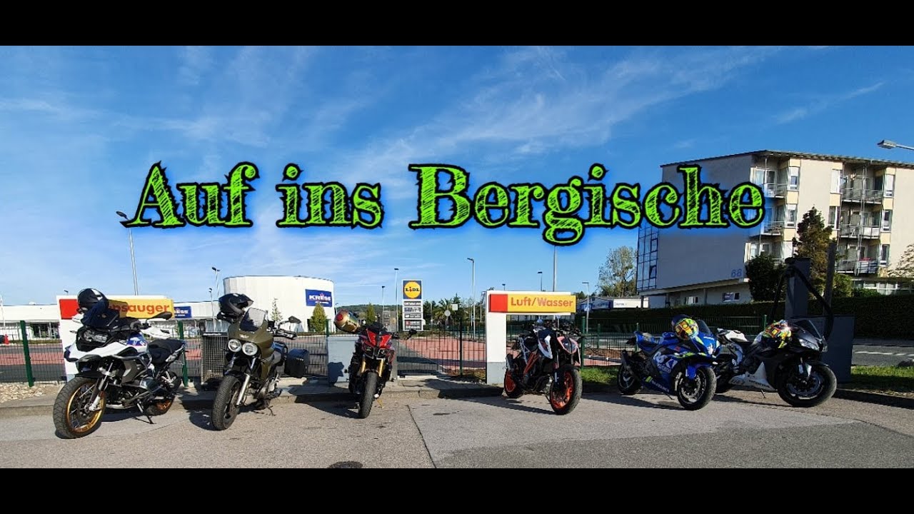 Im Sixpack Richtung Bergisches Land