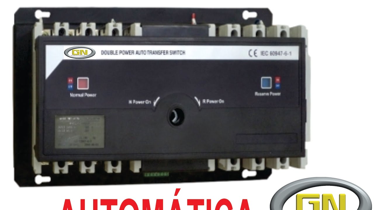 CHAVE DE TRANSFERENCIA AUTOMATICA REDE GERADOR