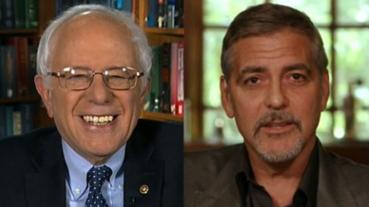 George Clooney Trolled By Bernie Sanders Supporters