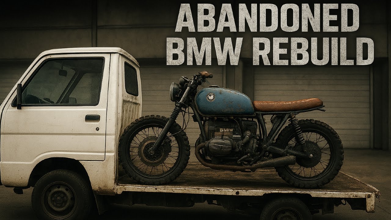 Abandoned BMW Scrambler Full Timelapse Rebuild (1979 BMW R65)
