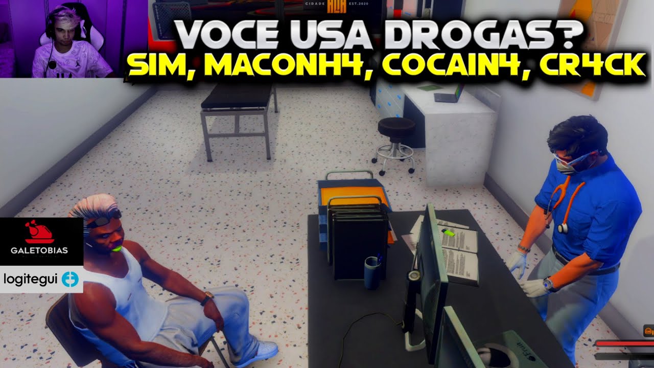 GTA RP- JILSU NA CONSULTA PSICODÉLICA - LUCAS ZIEMLICH - CIDADE ALTA RP