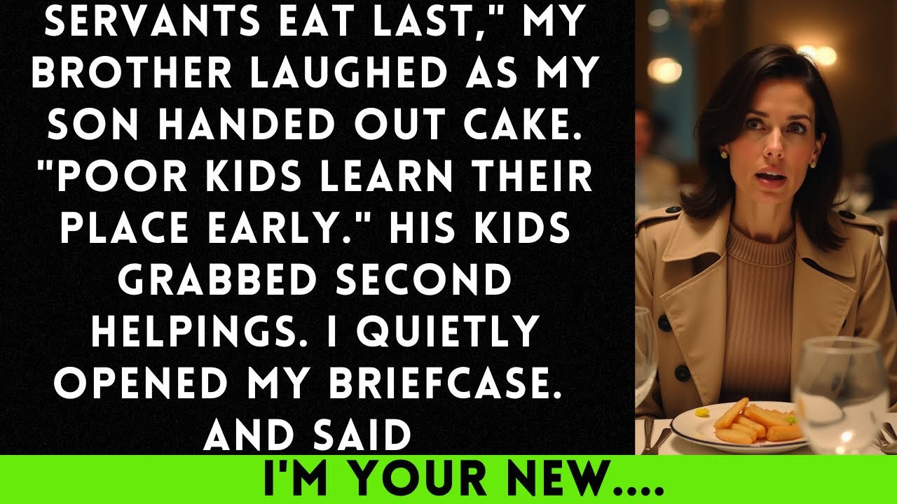 At The Birthday Party, My Family Made My Son Serve Cake To His Cousins Before Getting…