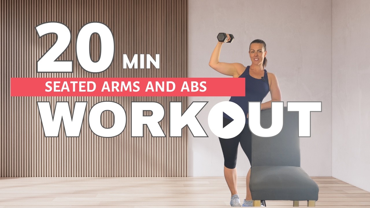 20-Minute Seated Arms & Abs Workout | Low-Impact Upper Body & Core