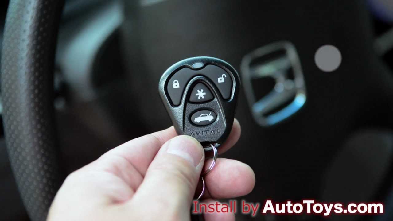 Honda Accord 03-07: How To Install A Remote Start With Avital And Idatalink