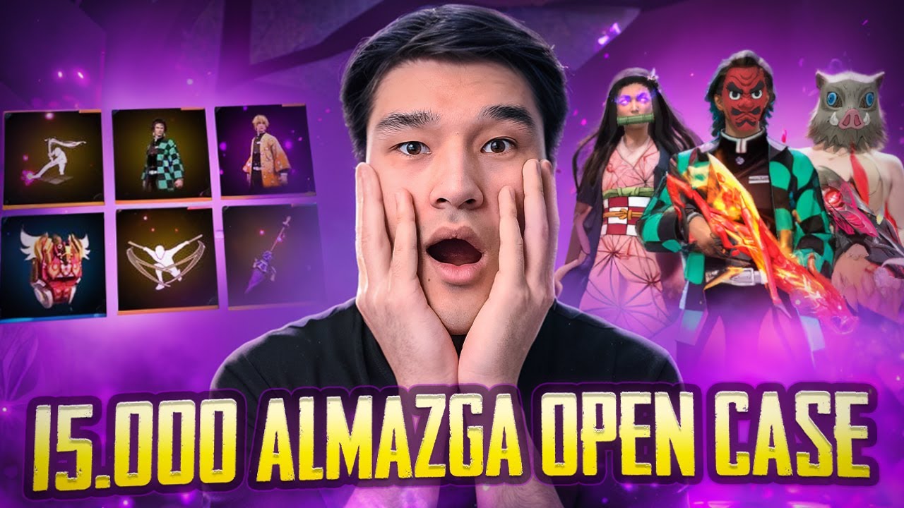 15.000 ALMAZGA AKKAUNT KUCHAYTIRDIM 🤩🤩 YAMGI SABITYANI OLDIK / OPEN CASE AKKAUNT PROKACHKA FREE FIRE