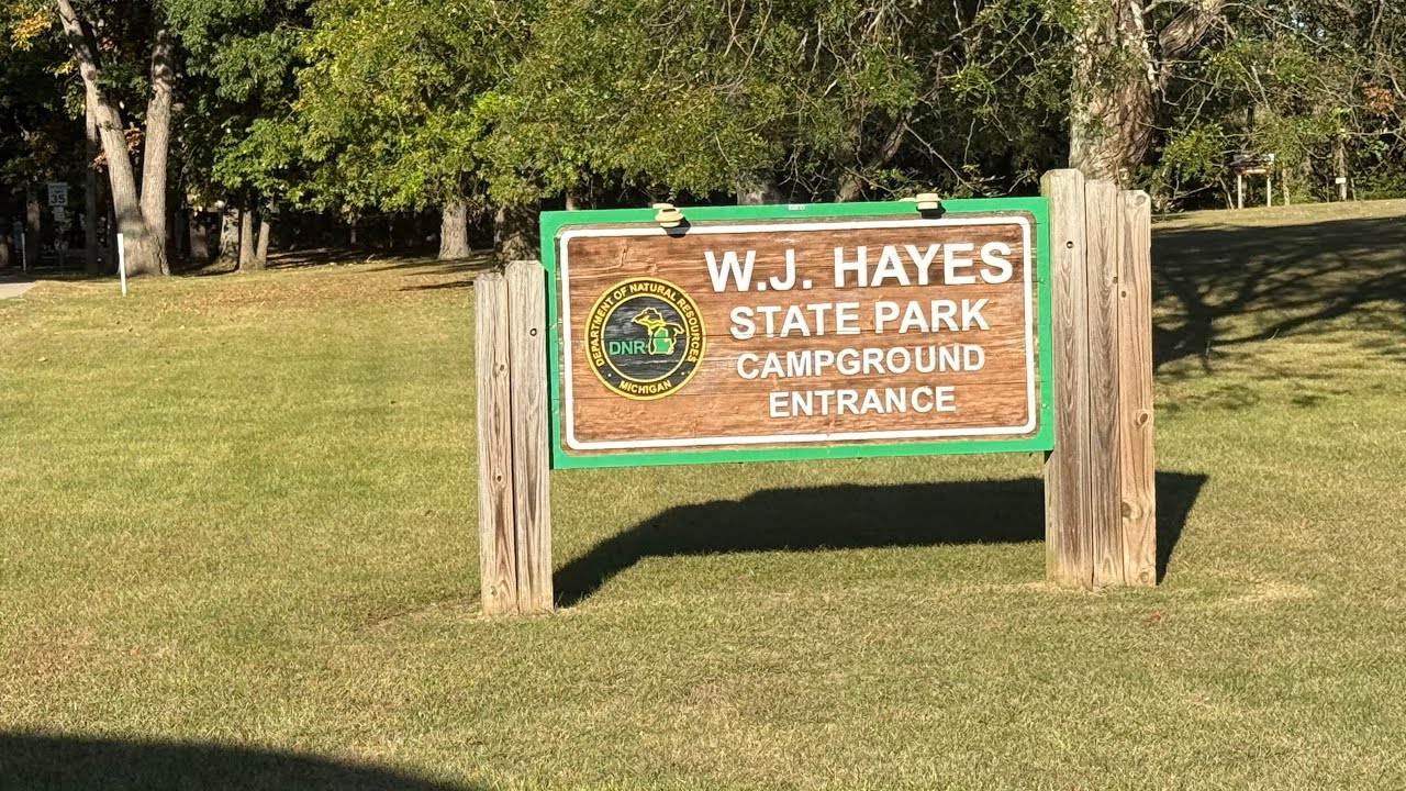 W.J. Hayes state park campground 