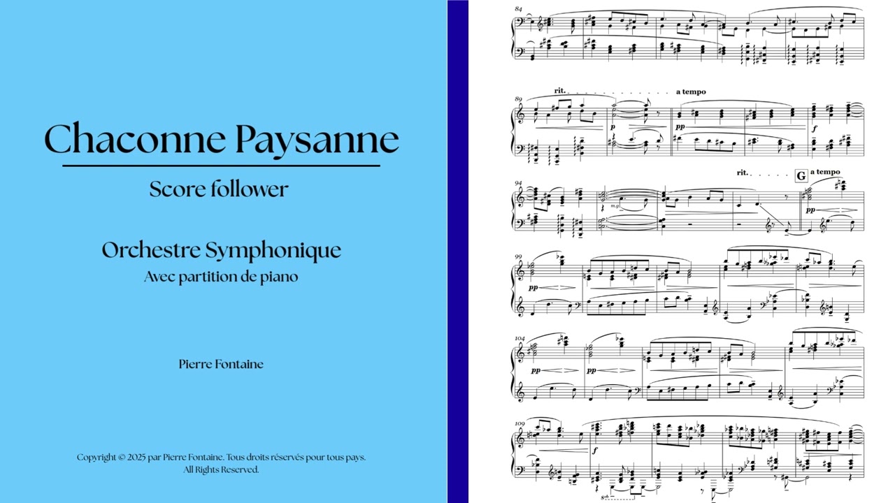 Chaconne Paysanne - Orchestre Symphonique
