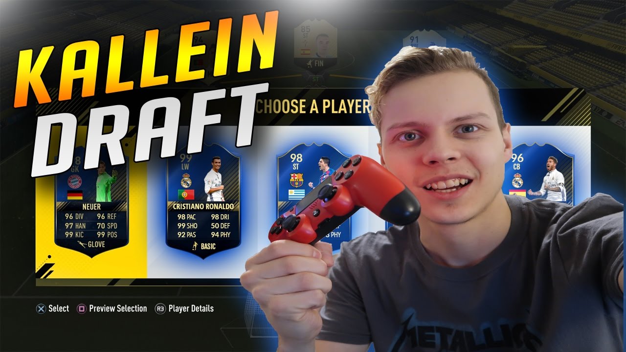 KALLEIN DRAFTI!! - FIFA 17 FUT DRAFT