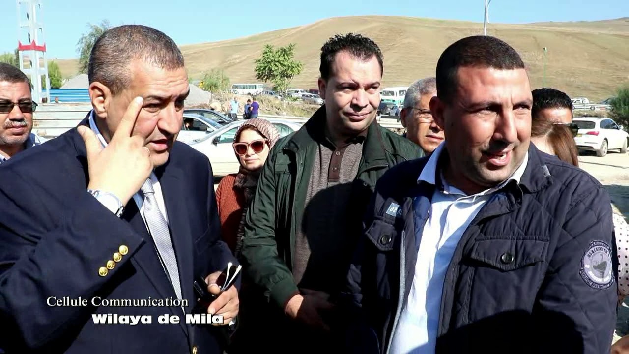 خرجة تفقدية للسيد محمد عمير والي ولاية ميلة لمدخل حي 240 مسكن بميلة.