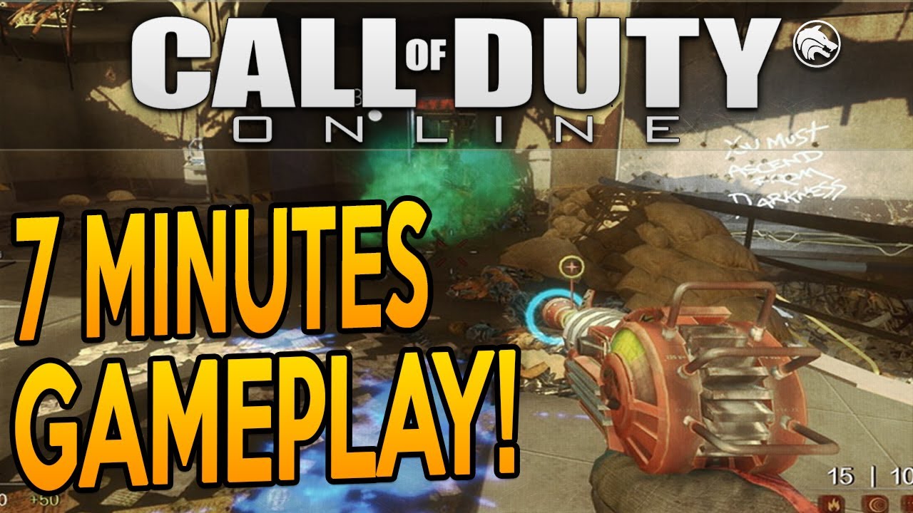 CYBORG ZOMBIES: 7 Minutes Gameplay! - COD Online: Official HD Gameplay