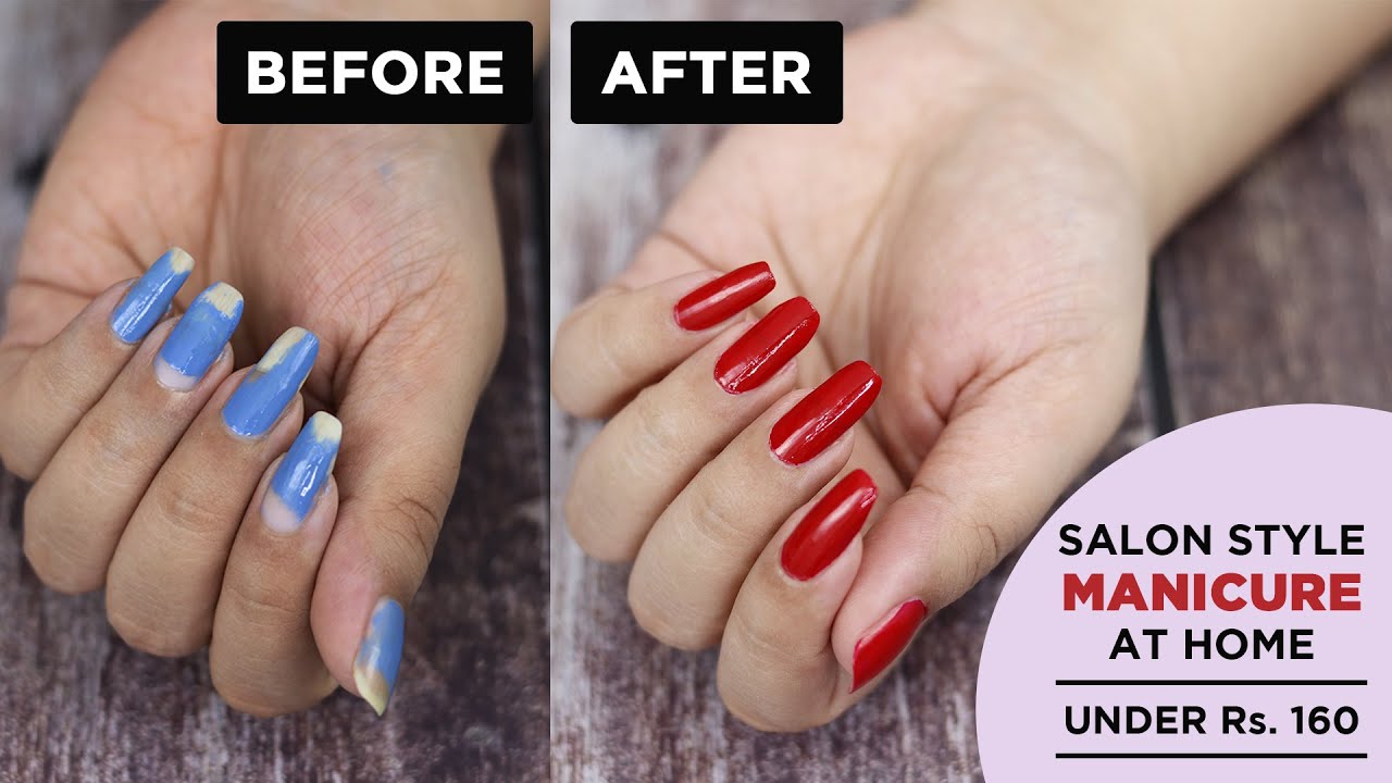 Salon Style Manicure at Home | Alps Goodness Manicure Pedicure Kit || Beauty Edit by Amy