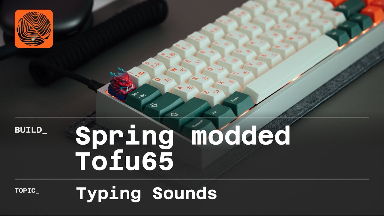 Crisp and Poppy | Tofu65 with Zenclack Oooolong Linears | Typing sounds