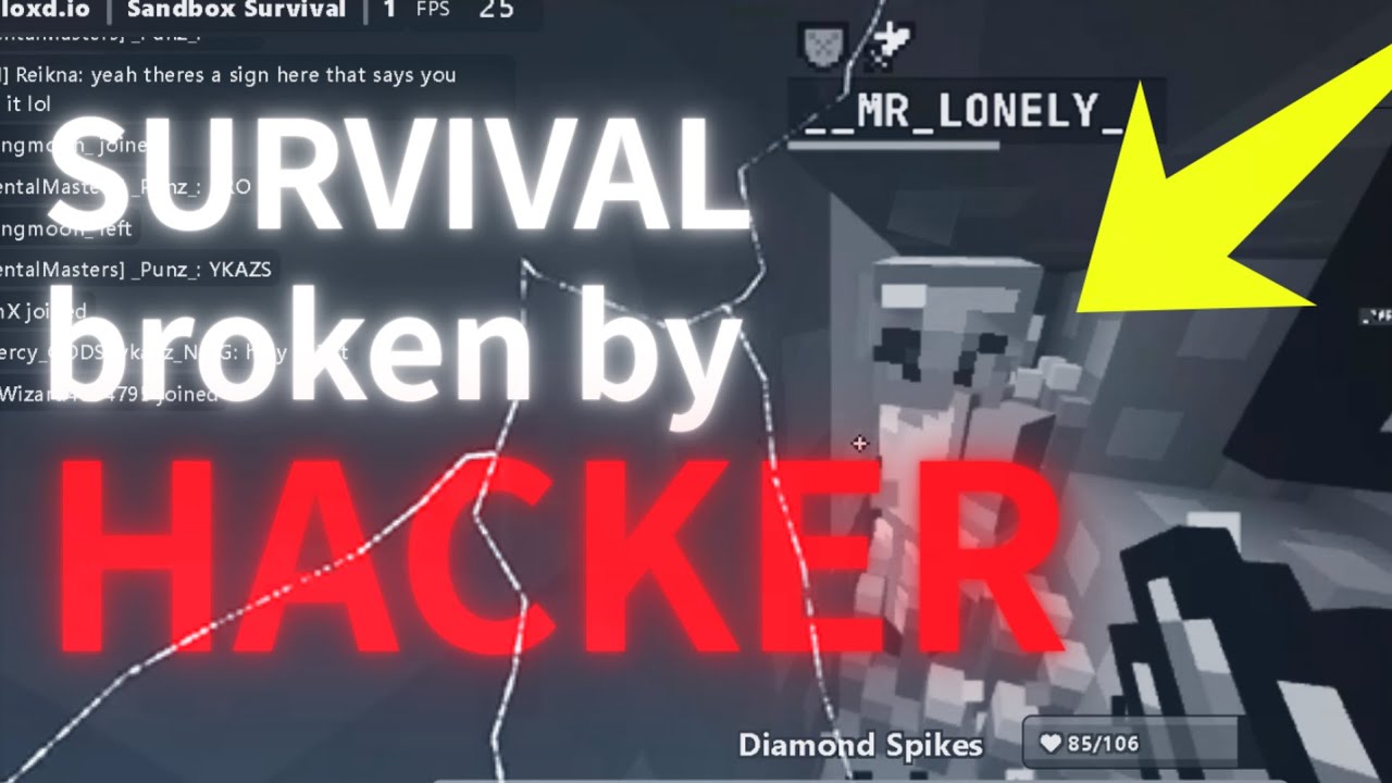 HOLE PVP part40 GAME BROKEN #bloxdio #bloxd