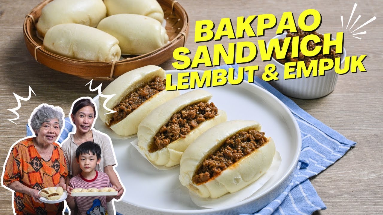 Resep Bakpao Sandwich Lembut & Praktis | Ide Jajanan Kekinian ala Dapur Menel