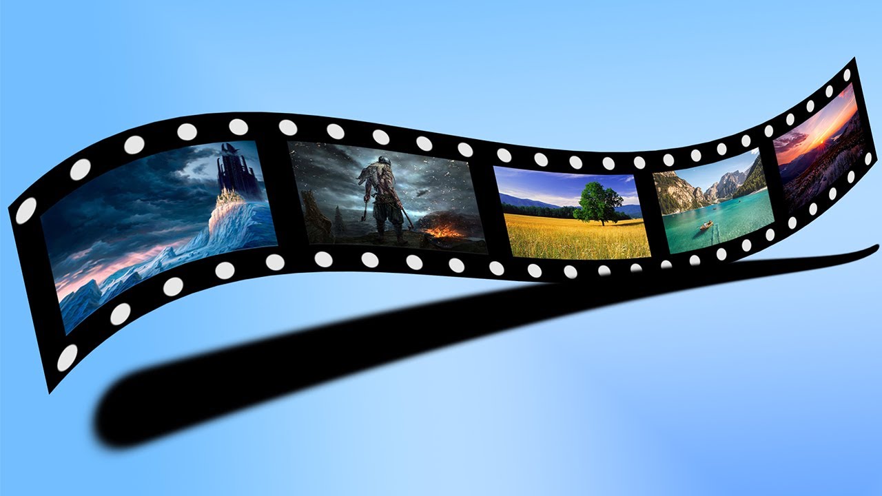 How to create a 3D Filmstrip in Photoshop.