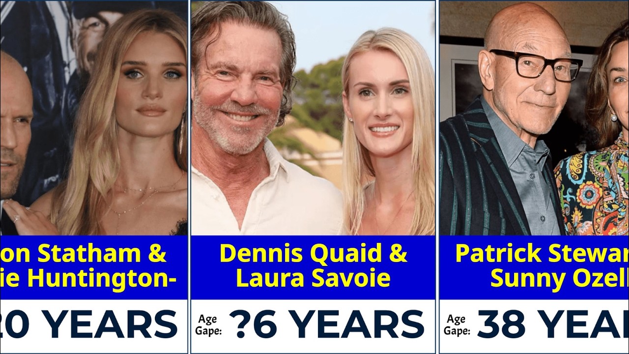 Celebrity Couples With Big Age Difference