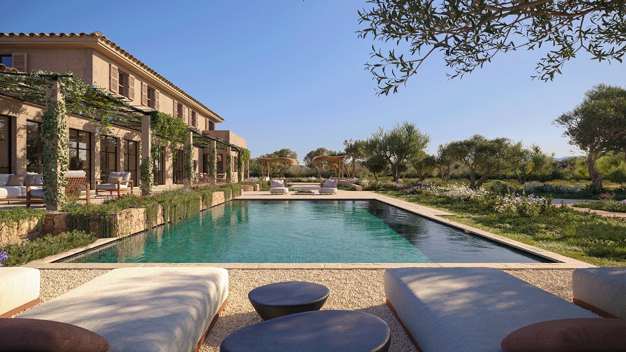 Step Inside a Serene Luxury Mansion in Santa Maria, Mallorca
