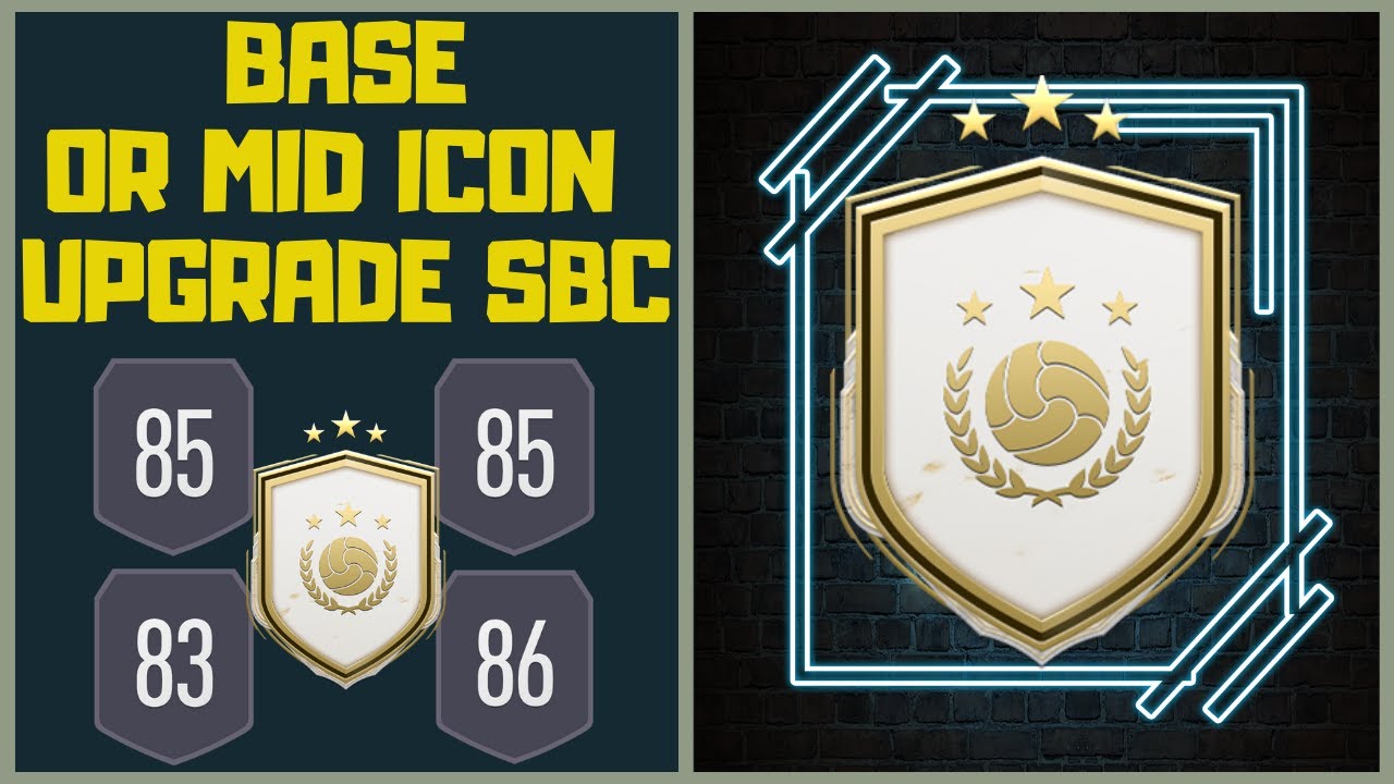 fifa 21 Base or Mid Icon Upgrade sbc complete easy guide are they worth it?