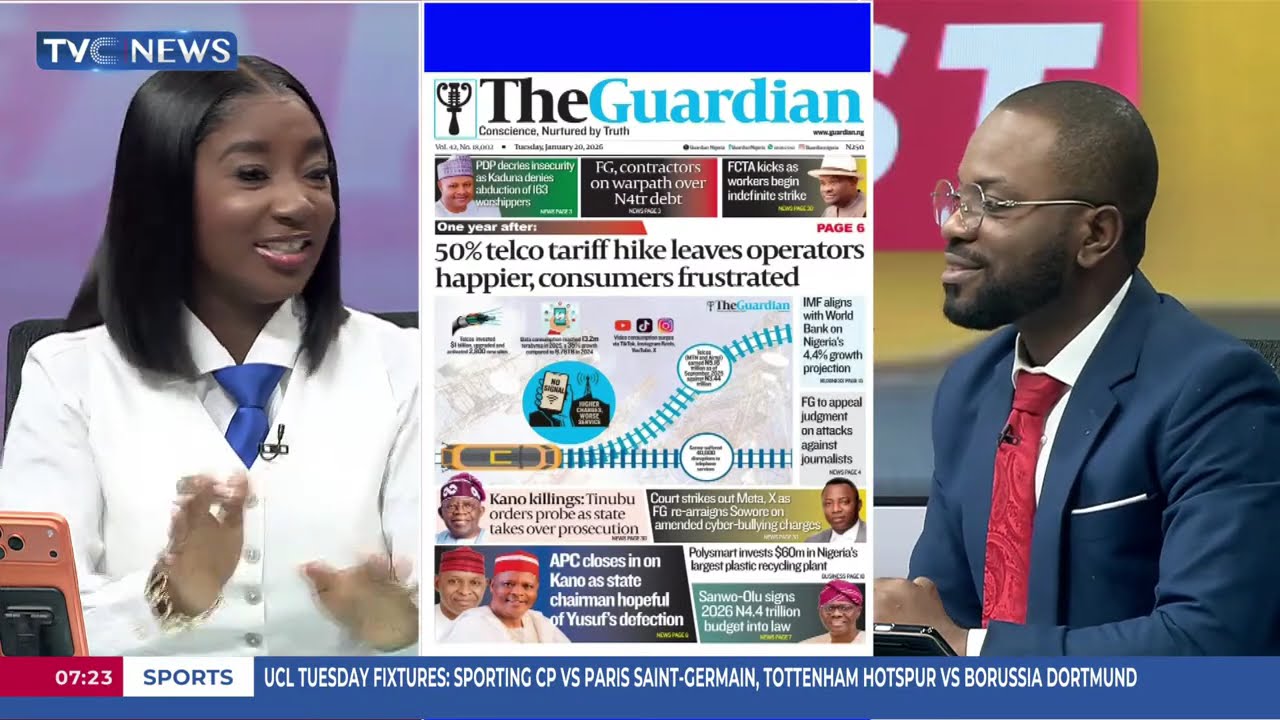 TVC Newspaper Review: Outrage As Katsina Moves To Release 70 Bandits