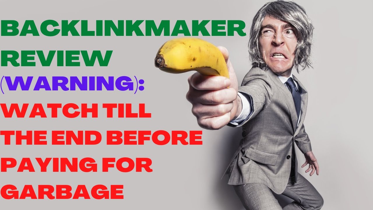 BACKLINKMAKER REVIEW| BacklinkMaker Reviews| (Warning): Watch Till The End Before Paying For Garbage