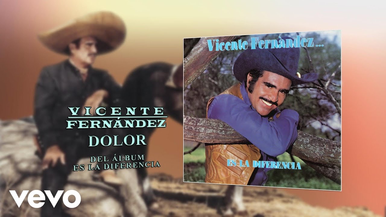 Vicente Fern&aacute;ndez - Dolor (Cover Audio)