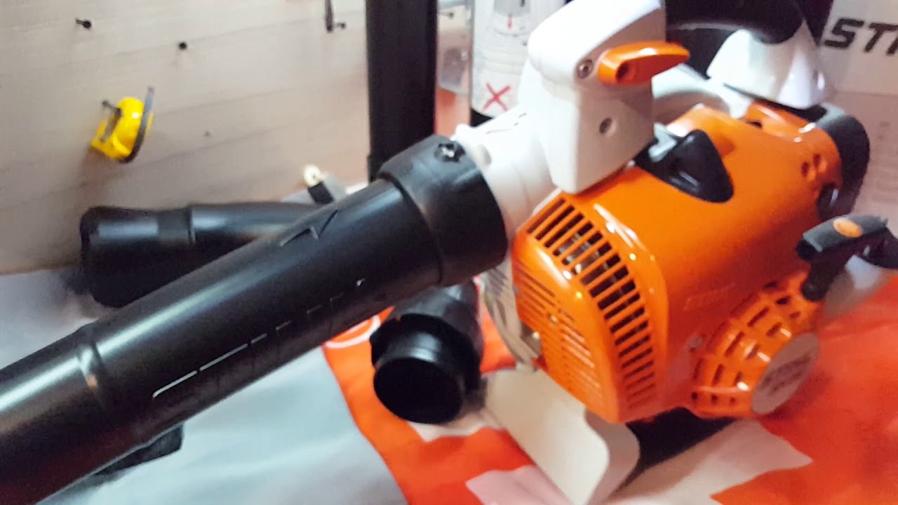 Odkurzacz ogrodowy Stihl SH 86 / Petrol vacuum shredder Stihl sh86