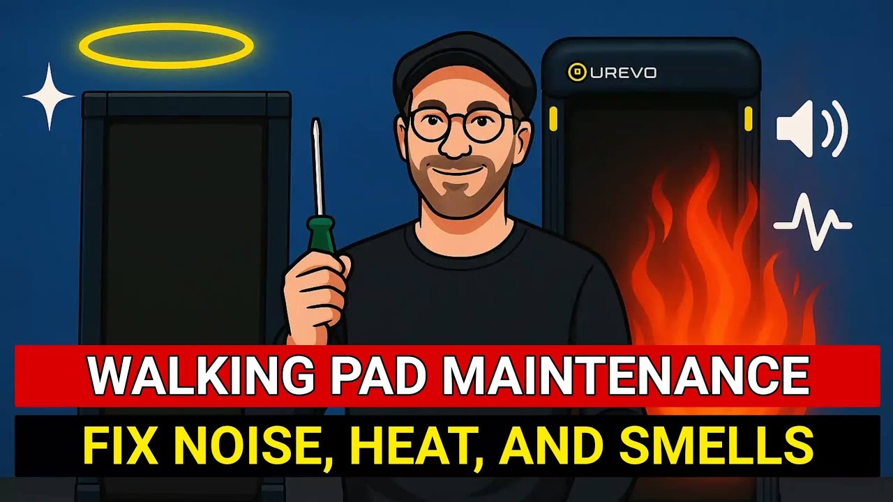 Walking Pad Maintenance - Prevent Heat, Burning Smells, Screeching / Squeaking Sounds