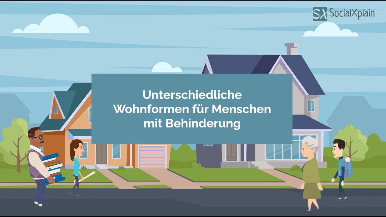 Wohnformen f&uuml;r Menschen mit Behinderung