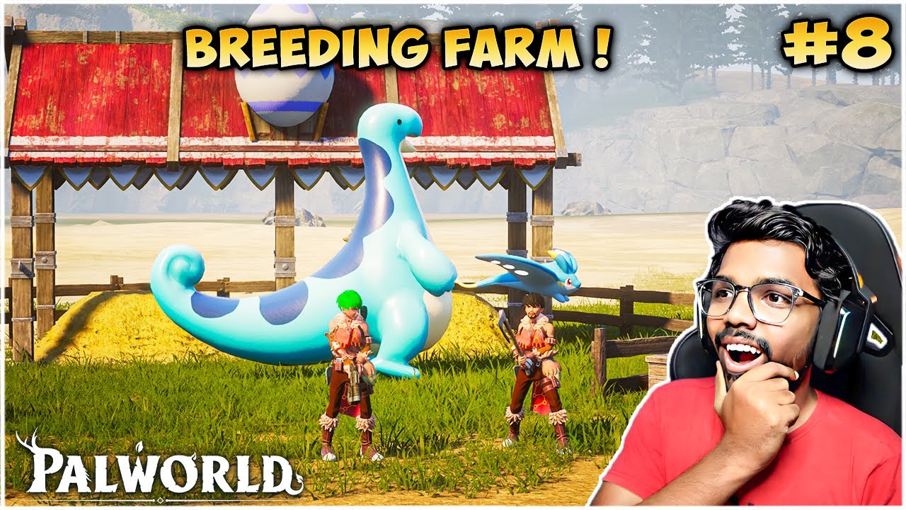 BREEDING FARM 😁| PALWORLD Multiplayer | Ep 8 | Maddy Telugu Gamer