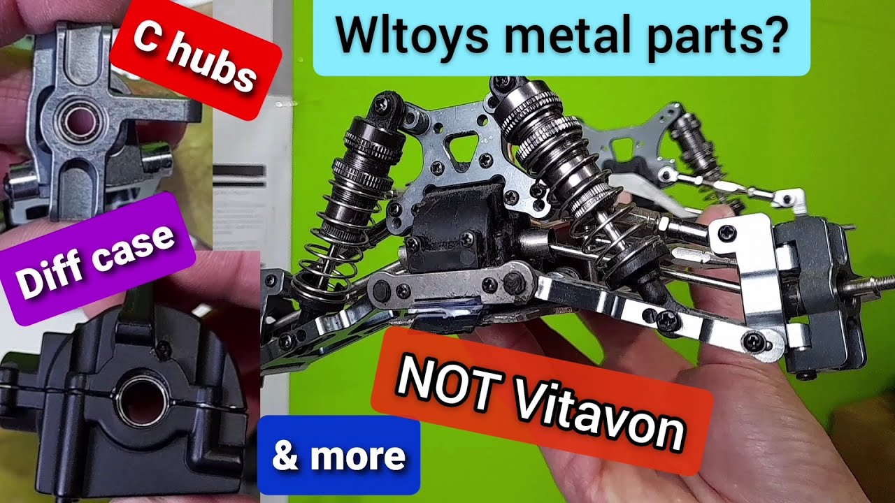 Wltoys Metal Upgrades? Watch Before YOU! Buy. Plastic A arm tip.