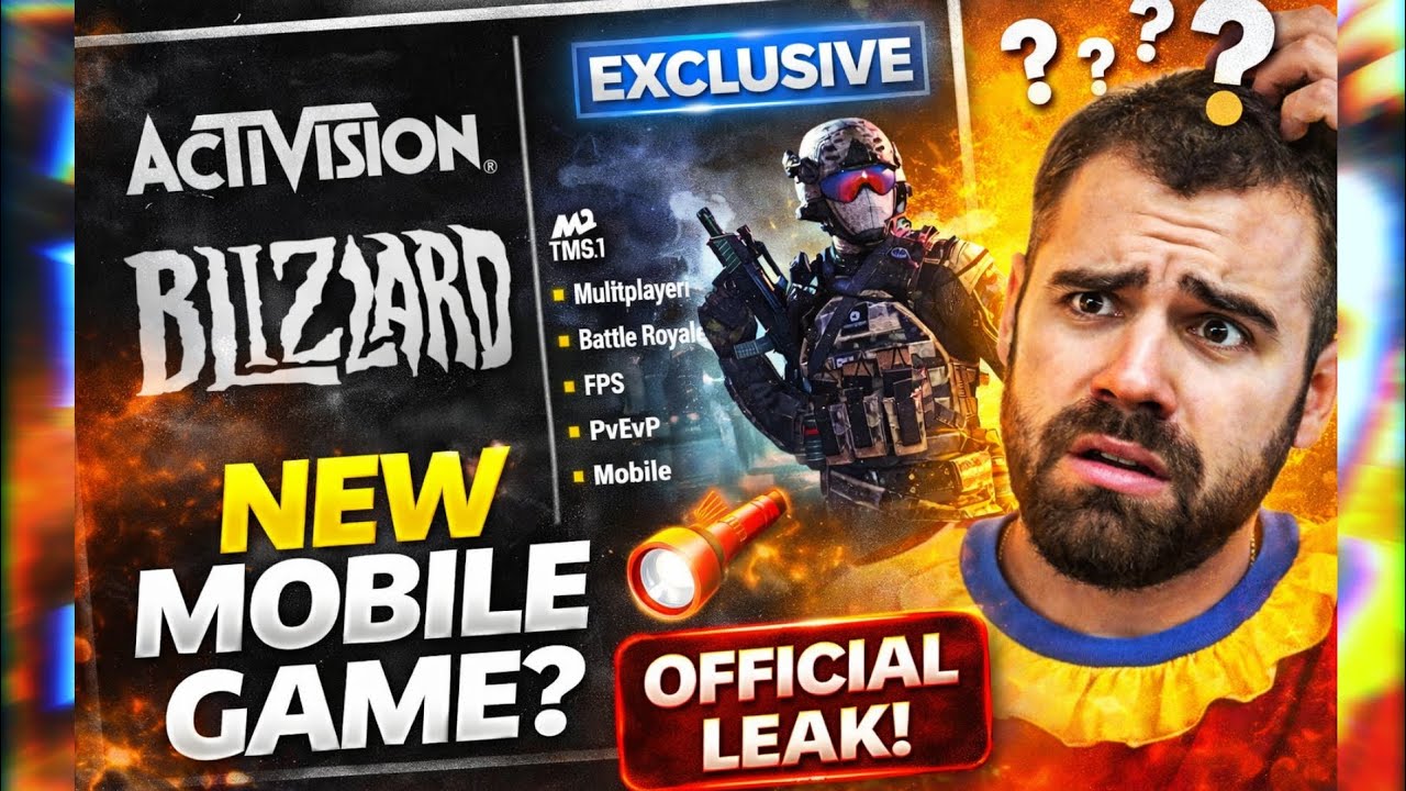 🚨Activision's Secret Mobile Game EXPOSED! Warzone Mobile successor?!😱#warzonemobile #gamingleaks 