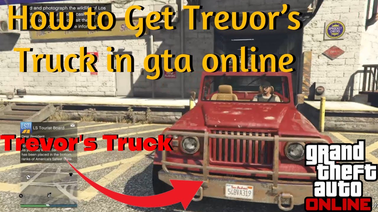 How To Get Trevor&rsquo;s Truck In GTA Online. Must Watch