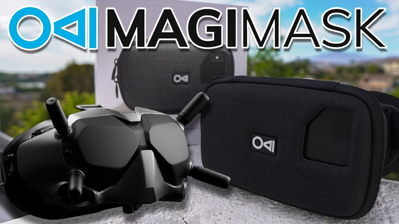 MAGIMASK gafas FPV baratas para CUALQUIER DRON con APP | Prueba con DJI MINI 2 y DJI FPV GOOGLES!!