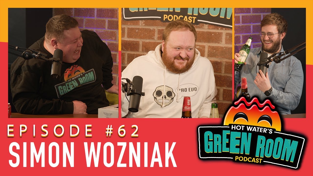 #62 With Guest Simon Wozniak - Hot Water’s Green Room w/Tony & Jamie