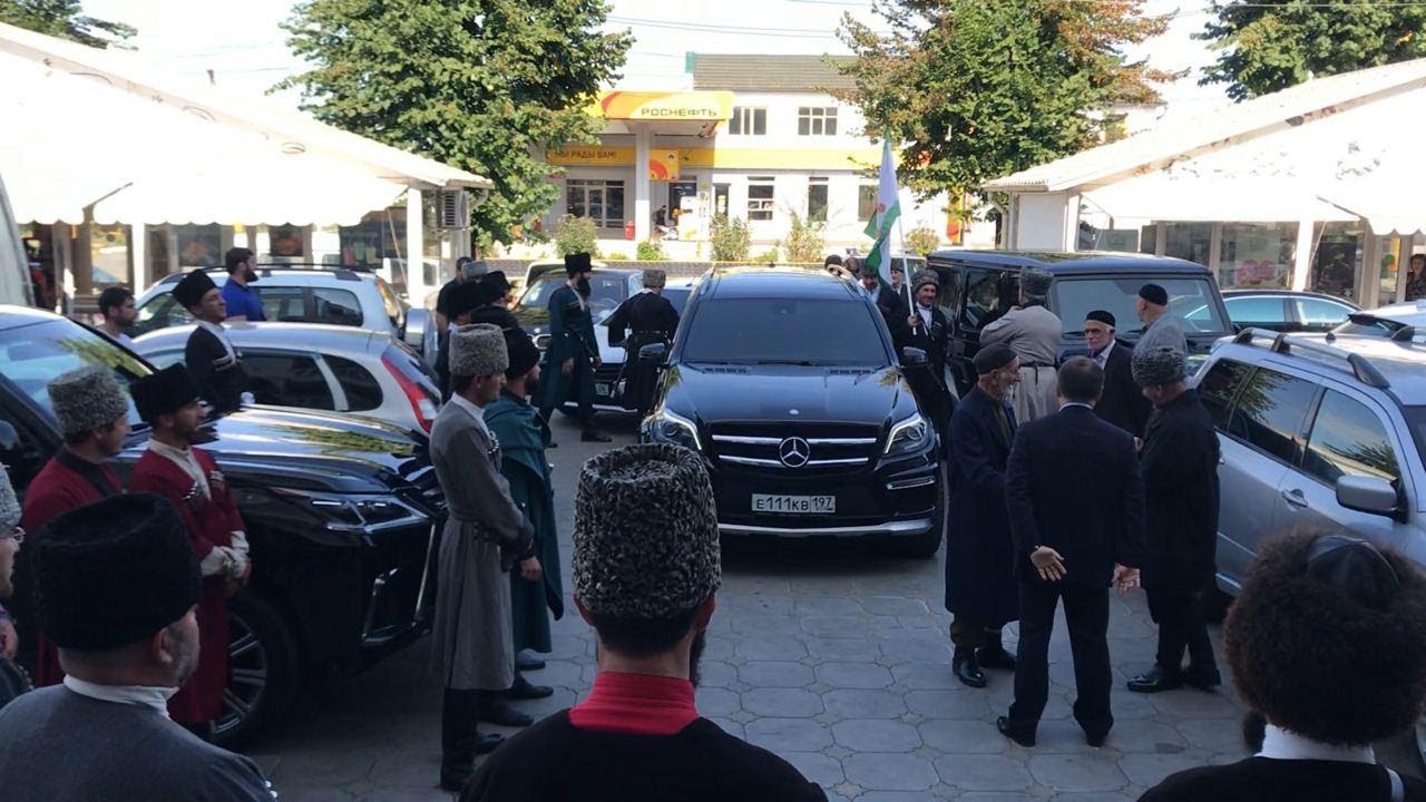 Делегация из Ингушетии в гостях у Черкесов КБР (кабардинцев)
