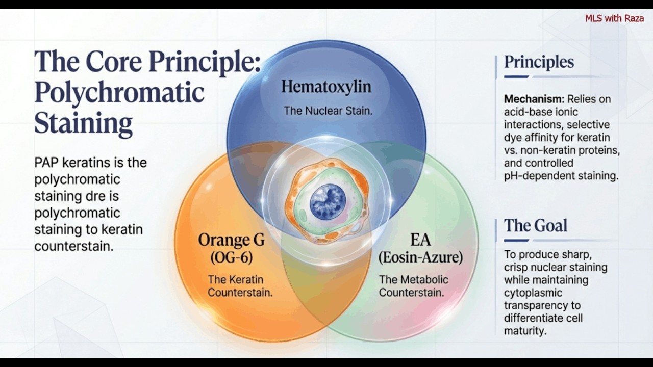Papanicolaou (PAP) Stain Explained: Principles, Procedure, Cytology Interpretation & Troubleshooting