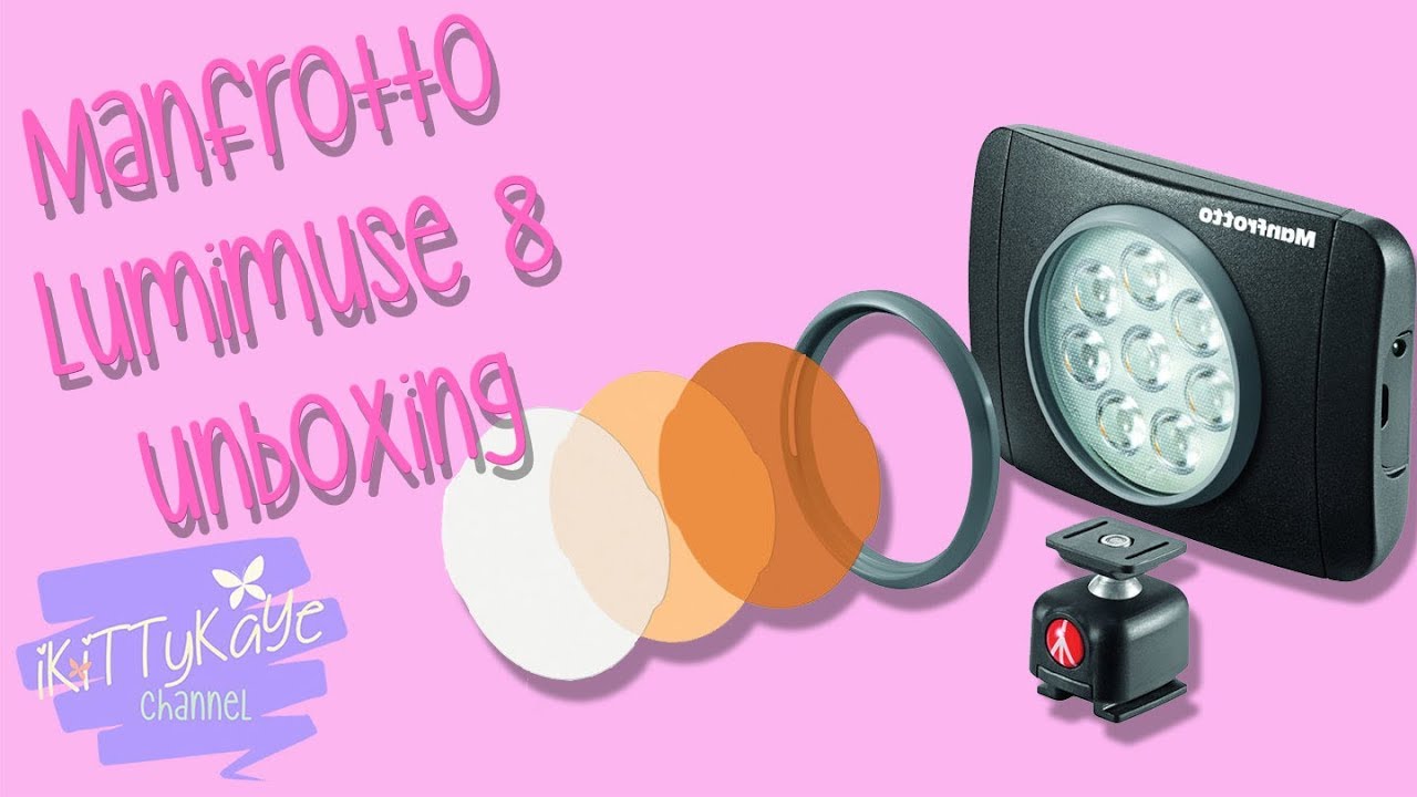 Manfrotto Lumimuse 8 Unboxing