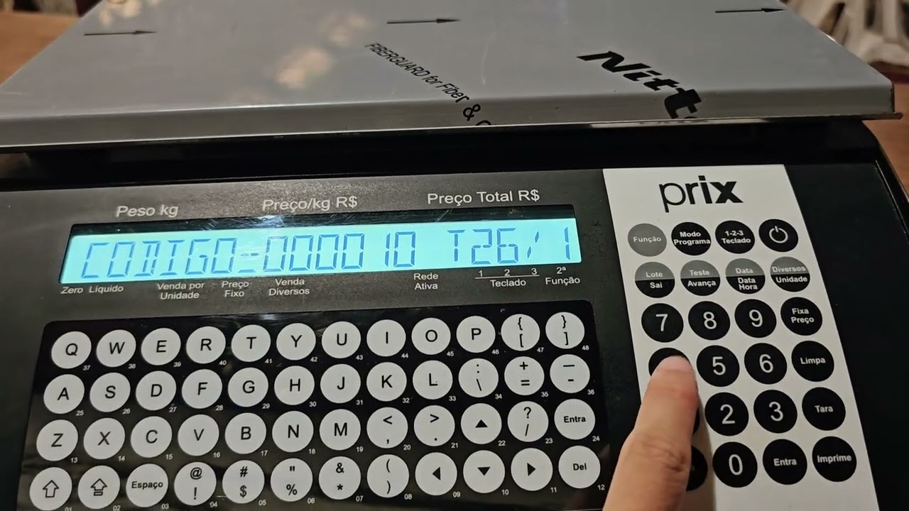 CONFIGURAR TECLA DE ATALHO - PRIX 4 UNO