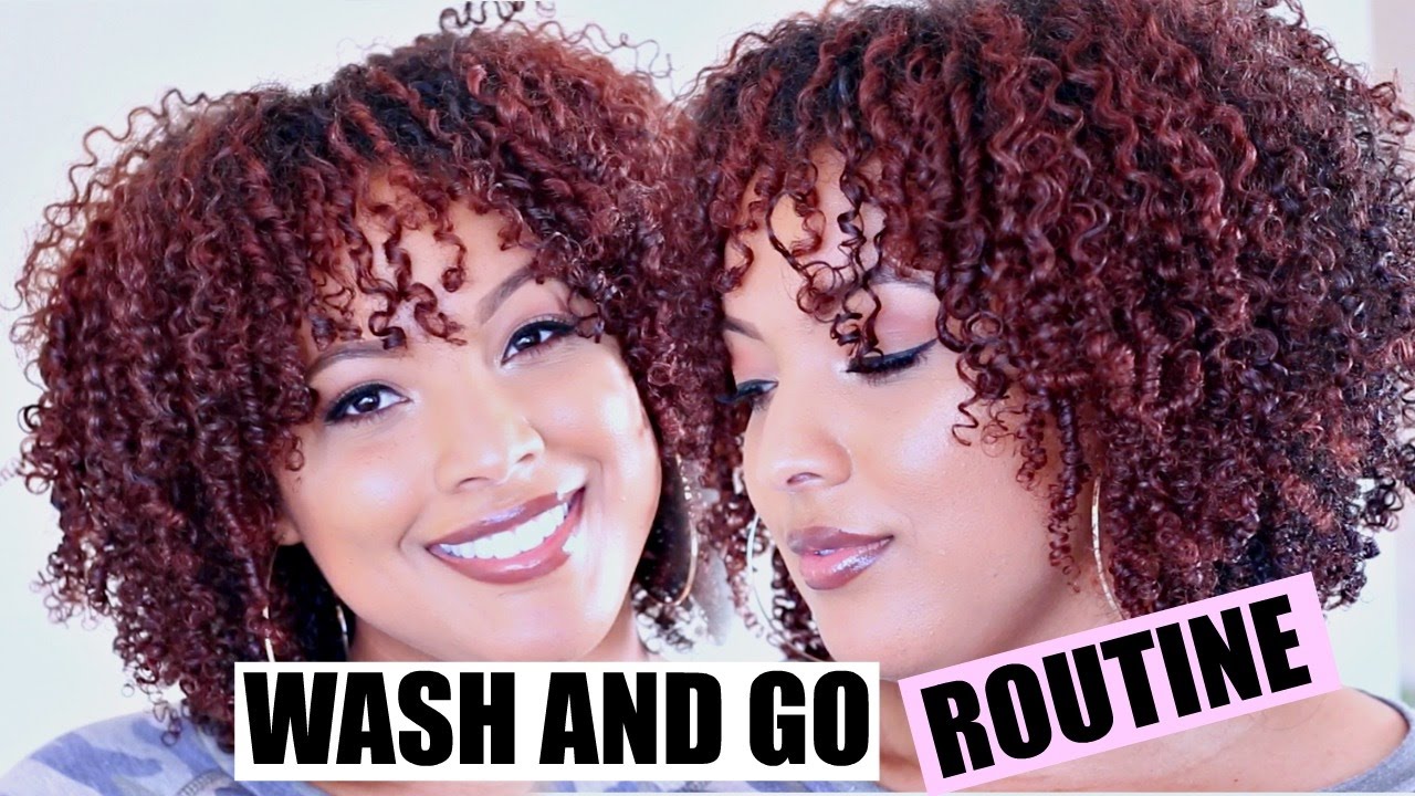 My SUPER Defined WASH and GO Routine ⇢ Natural Hair || UPDATED 2017
