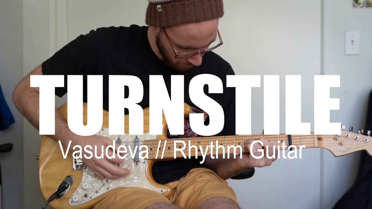 Turnstile - Vasudeva // Rhythm Guitar Tutorial