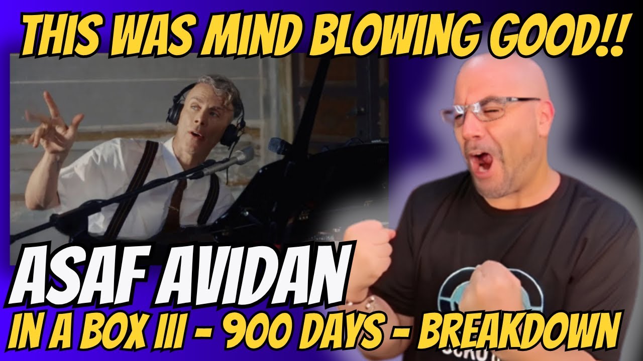 Asaf Avidan's Voice is a Haunting MASTERPIECE! 😳 (In A Box III - 900 Days Reaction)