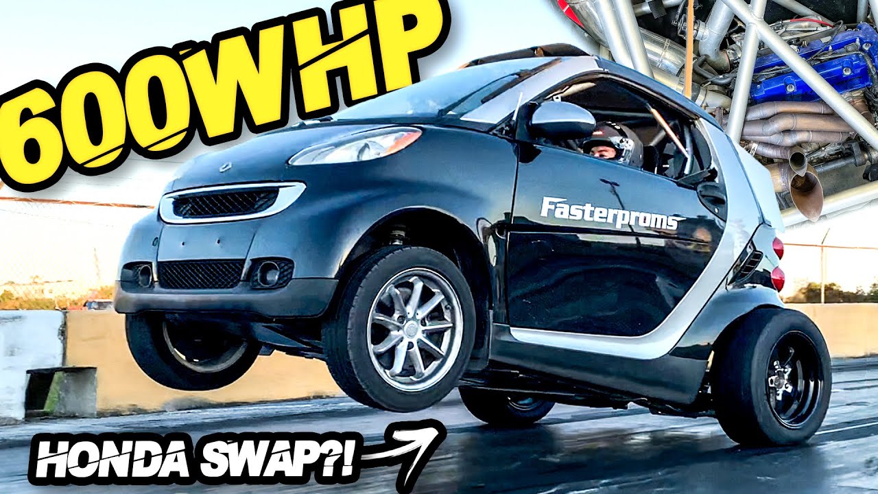 600HP Honda Powered Smart Car 