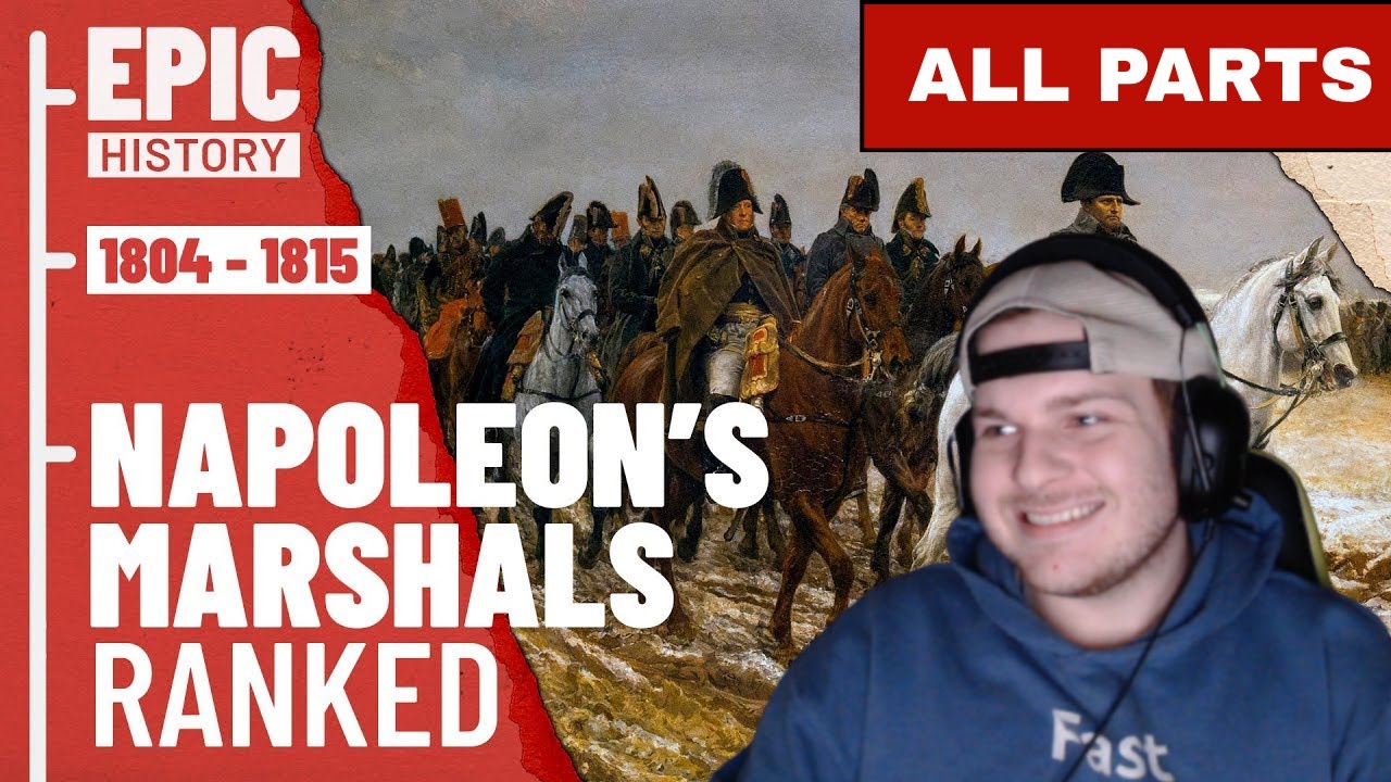 Napoleon's Marshals Ranked - Epic History Reaction (ALL PARTS)